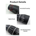 16X52 Monocular Telescope Dual Focus Zoom Binoculars 66M/8000M HD Scope Night Vision With Strap Optical Lens/Rubber Outdoor. 