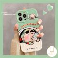 MissConnie Cartoon Cute Funny Crayon Shin-chan Pinching Face Phone Cover For IPhone 11 12 13 14 15 Pro Max 6S 6 7 8Plus X XR XS MAX SE 2020 3D Decompression Glossy Casing Soft Case. 