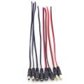 10pcs 12V AC DC Male Jack Adapter Power Cable Connectors Cords DC Female Wire for LED Strip Light Lamp CCTV Camera. 