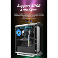 JEYI JEYI RGB GPU Graphics Card Support Bracket Built-in 5V ARGB SYNC Lamp, Adjustable Height. 