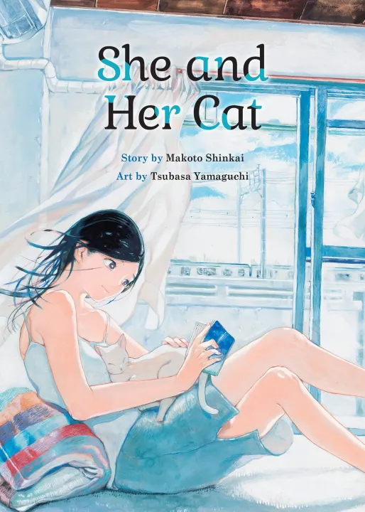 She and Her Cat Book by Makoto Shinkai and Naruki Nagakawa