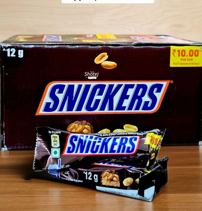 Pastaio Snickers Inida snicker chocolate 10 rs - 1 box indian 1.5 | Daraz.com.bd