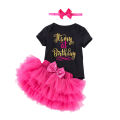 Baby Girl Dress 1st Birthday Party Dresses Girls Baptism Gown 1 Year Baby Outfits Vestido Infantil.