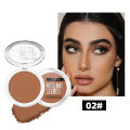 Matte Face Contouring Pressed Powder Natural Facial Contour Palette Nose Shadow Makeup Powder Cosmetics. 