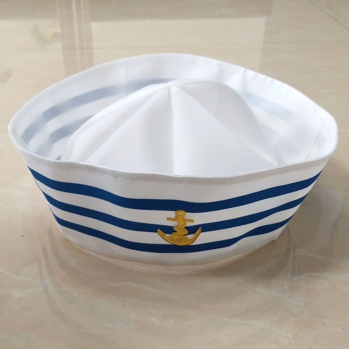 Sailor%20Hat%20Captain%20Navy%20Hat%20Children's%20Performance%20Party%20Captain%20Police%20Hat%20for%20Kid%20Navy%20Costume%20Accessory%20-%20Image%205