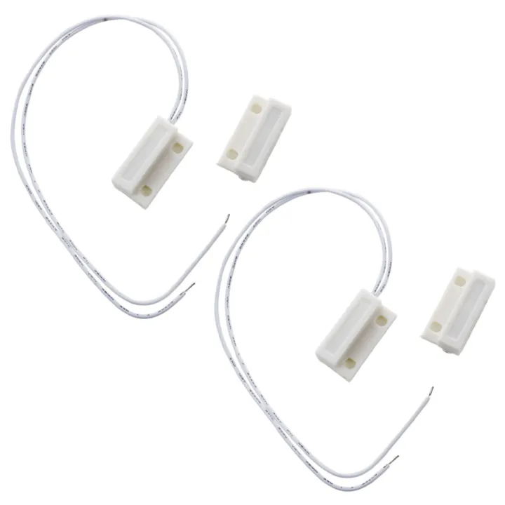 2X%20White%20Door%20Window%20Contacts%20Magnetic%20Reed%20Switch%20Sensor%20-%20Image%202