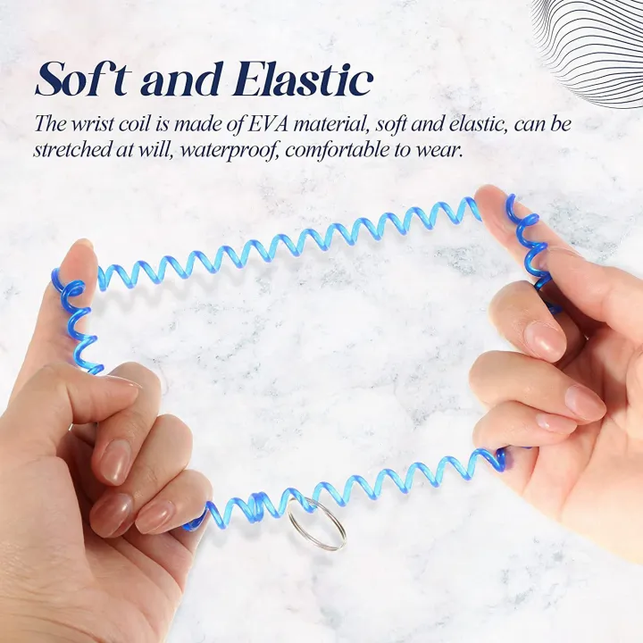 100%20Pcs%20Colorful%20Spring%20Wrist%20Coil%20Keychain%20Stretchable%20Wrist%20Keychain%20Bracelet%20Wrist%20Coil%20Wrist%20Band%20Key%20Ring%20Chain%20-%20Image%205