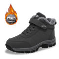 2023 Waterproof Boots Men's Women Slip On Winter Shoes For Men Ankle Boots Winter Boots Male Snow Botines Hiking Boots Feminina BunnyGarden. 
