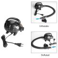 220V 600W Air Compressor Electric Air Tumbling Track Gym Pump Gymnastics Mats Pump Electric Air Pump - black.