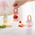 1Pcs Ice Cream Popsicle Mould Silicone Non-toxic Popsicle Ice Cream Mold Innovative Cute Homemade Stick Ice Cream Maker. 