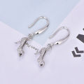New Korean Earrings High Heels Diamond Earrings Accessories Uniquely shaped studs. 