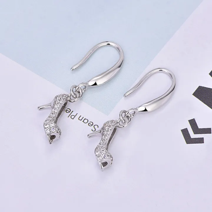 New%20Korean%20Earrings%20High%20Heels%20Diamond%20Earrings%20Accessories%20Uniquely%20shaped%20studs%20-%20Image%204