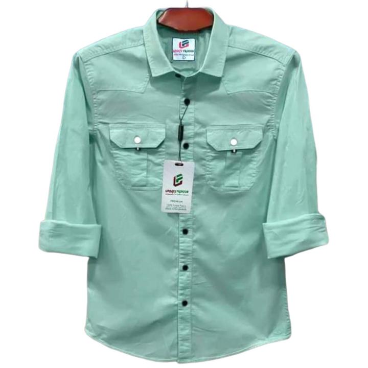 New Long Sleeve Casual Shirt for Men - Shirt