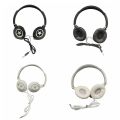 Flexible Wired Headphones Music Stereo HiFi Sound Foldable Headphones Noise Cancelling 3.5mm Over Ear Headset. 