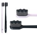 Microbristle Toothbrush in Poly Bag – Ultra-Soft Microfiber Bristle Toothbrush for Sensitive Teeth, Gums & Enamel | Gentle Soft Bristle Dentist-Recommended Toothbrush for Deep Cleaning & Plaque Removal. 