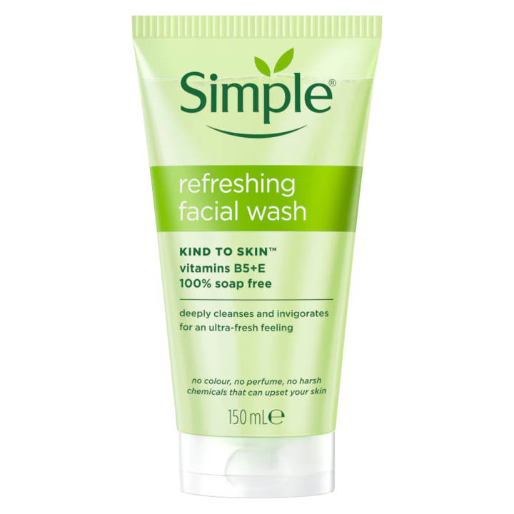 Simple Sensitive Skin Refreshing Face Wash - 150ml