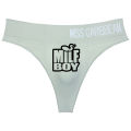 MILF BOY Letters Underwear for Men Hot Male Underwear String Homme Lingerie High-waist Men Panties Thong Male GString.