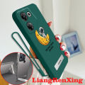 Casing Tecno Camon 20 Pro 5G Tecno Camon 20 4G phone case softcase liquid silicone protector smooth shockproof bumper cover new design astronaut with Holder aesthetic ytxjcb01.