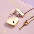 Password Book Password Book With Lock Heart-shaped Notepad. 
