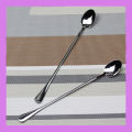 Long handle 1/3 pcs pickling spoon stainless steel silver color mirror polish spoon best for cutlery 23 cm long. 