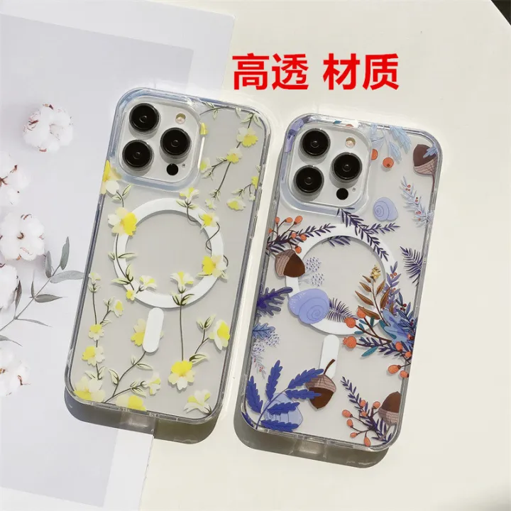 %E3%80%90Solo%20Yolo%E3%80%91Applicable%20iPhone15pro%20Double-Layer%20Printed%20Magnetic%20Shell%20Apple%2014pro%20max%20Transparent%20Phone%20Case%20magsafe%20-%20Image%203