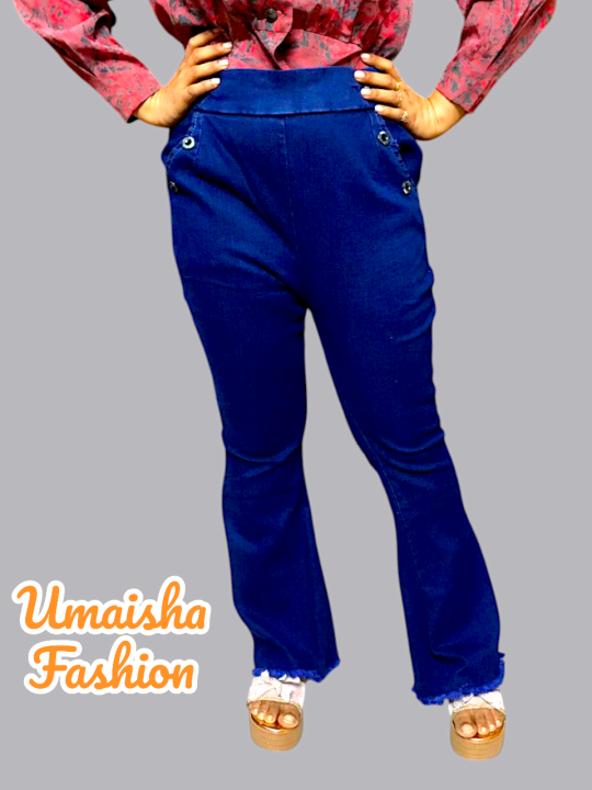 Ladies%20Exclusive%20Bootcut%20Denim%20Jeans%20Pant%20-%20Image%202