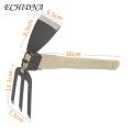 Gardening Hand Tools Set Lightweight Steel Garden Hand ing Hoe with Wooden Handle Ideal for Gardening ing Farming Manual Cultivator Hoe for Outdoor Use Mhine Gardening Tool with Wooden.