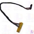 Universal FIX 30 Pin 1ch 6bit LVDS Connector Cables 26cm For LED LCD Display Panel Controller.