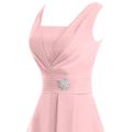 New In Summer Dresses For Women Elegant Formal Wedding Bridesmaid High-waist Party Ball Prom Gown Cocktail Dress robe femme été.