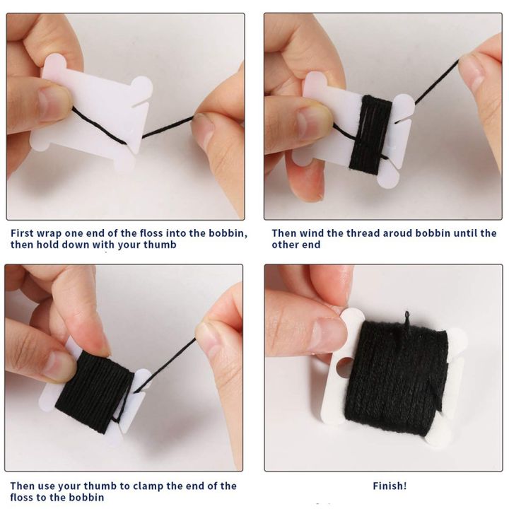 152Pcs%20Cross%20Stitch%20Accessories%20Including%20Embroidery%20Thread%20Bobbins%20Cross%20Stitch%20Organizer%20Box%20and%20Floss%20Number%20Sticker%20-%20Image%206