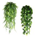 Artificial Monstera Leaf Vines Green Hanging Plants Garland for Wall Decor Home Garden Wedding Party Decoration Plant Vine. 