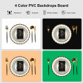 PULUZ 40CM/16'' Photo Studio Light Box Kit Softbox For Photography 4 Colors Backdrop,Photography Lightbox For Studio.