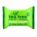 Tea Tree & Peppermint Face Cleansing Wipes Combo to cleanse & refresh your skin  (25 Tissues). 