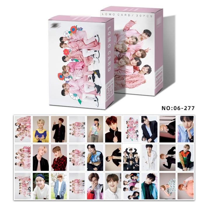 BTS%20Lomo%20Card%20Big%20Hit%20Releases%20BTS's%207th%20Anniversary-30pcs/box%20-%20Image%202