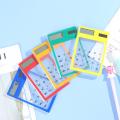 Portable LCD 8 Digit Touch Screen Ultra slim Transparent Solar Calculator Clear Scientific Calculator Student School Office. 