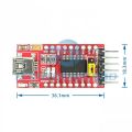 FT232RL USB to TTL Converter Module (Type-C & Type-B) | FTDI FT232RL Chip | Compatible with Arduino, ESP32, STM32 & DIY Electronics Projects. 