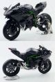 1/9 KAWASAKI H2R Ninja Toy Motorcycle Diecast Metal Large Size Model Super Racing Sound Light Collection Gift For Boy Children. 