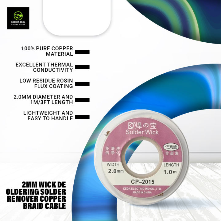 2mm%20Wick%20Desoldering%20Solder%20Remover%20Copper%20Braid%20Cable%20Wire%200.75m%20Length%20-%20Image%202