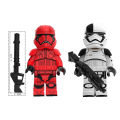 8 Pcs Clone Troopers Commander Minifigures Star Wars Building Blocks Toys. 