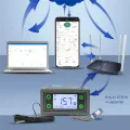 SA30 30A Thermostat Temperature Controller Digital Display Thermostat High Low Temperature Alarm Easy Install Easy to Use. 