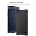 for Sony Xperia XA1 Case Silicone Protective Sleeve Anti-Drop Drawing Protective Soft Shell Anti-Drop Phone Case Black. 