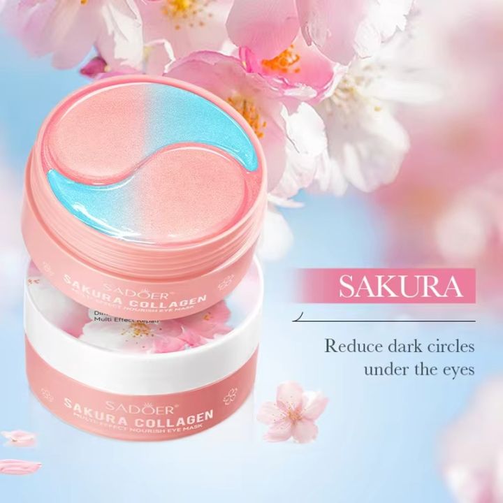 SADOER%20Collagen%20Sakura%20Multi%20Effect%20Nourish%20Eye%20Mask-%2060%20pcs%20-%20Image%202