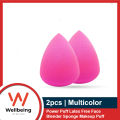 2pcs Power Puff Latex Free Face Blender Sponge Makeup Puff (Multicolor). 
