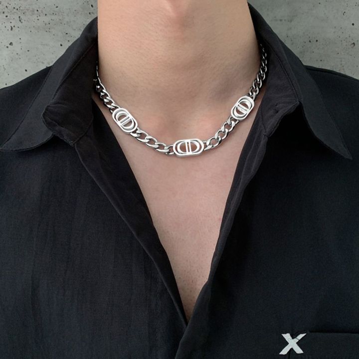 Raxoa%20necklace%20for%20men%20aesthetic%20kuwentas%20kwintas%20pang%20lalaki%20uso%20ngayon%20Punk%20Punk%20Female%20Gift%20Cuban%20Chain%20Choker%20Double%20D%20Necklace%20Korean%20Style%20Necklace%20Men%20Clavicle%20Chain%20Fashion%20Jewelry%20-%20Image%202
