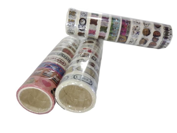 IR Stationeries 10 pieces transparent washi tape