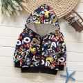 Baby Girls Hoodies Coat Outerwear 2023 New Fashion Jacket For Boy Kids Clothes Sweatshirt Zipper Windbreaker For Spring. 