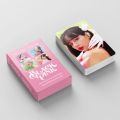 55pcs/box Kpop Blackpink Born Pink Album Photo Cards Lomo Card Jennie Photocard. 