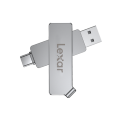 Lexar JumpDrive Dual Drive D30c 128GB USB 3.1 Flash Drive with Type-C. 