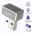 USB Fingerprint Key Reader FIDO U2F Portable Security Key for Hello Anti-Spoofing Speedy Matching Security Key.
