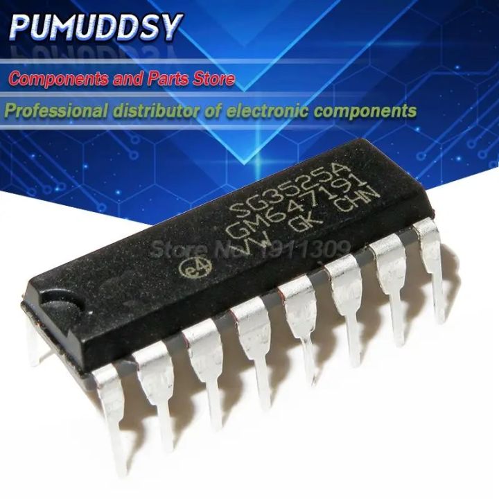 10pcs/lot SG3525 SG3524 DIP DIP14 KA3525A SG3525A SG3524N KA7500B DIP-16 Regulators DC Switching Controllers IC